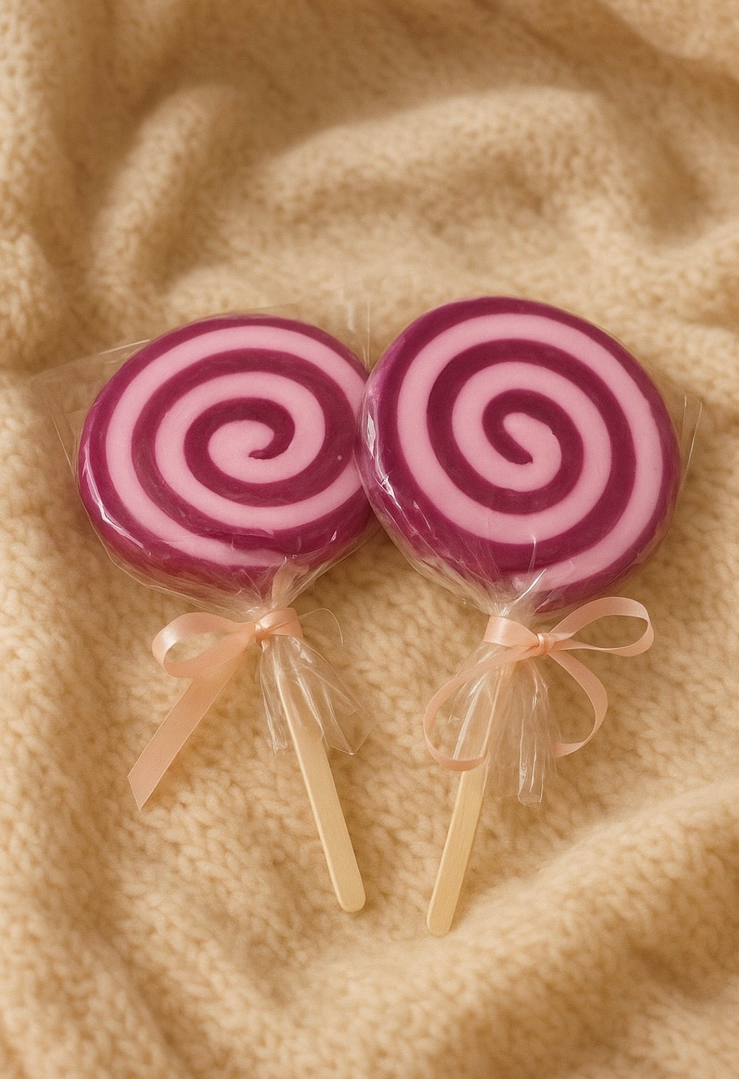 Savon sucette glycérine parfum JOJOBA