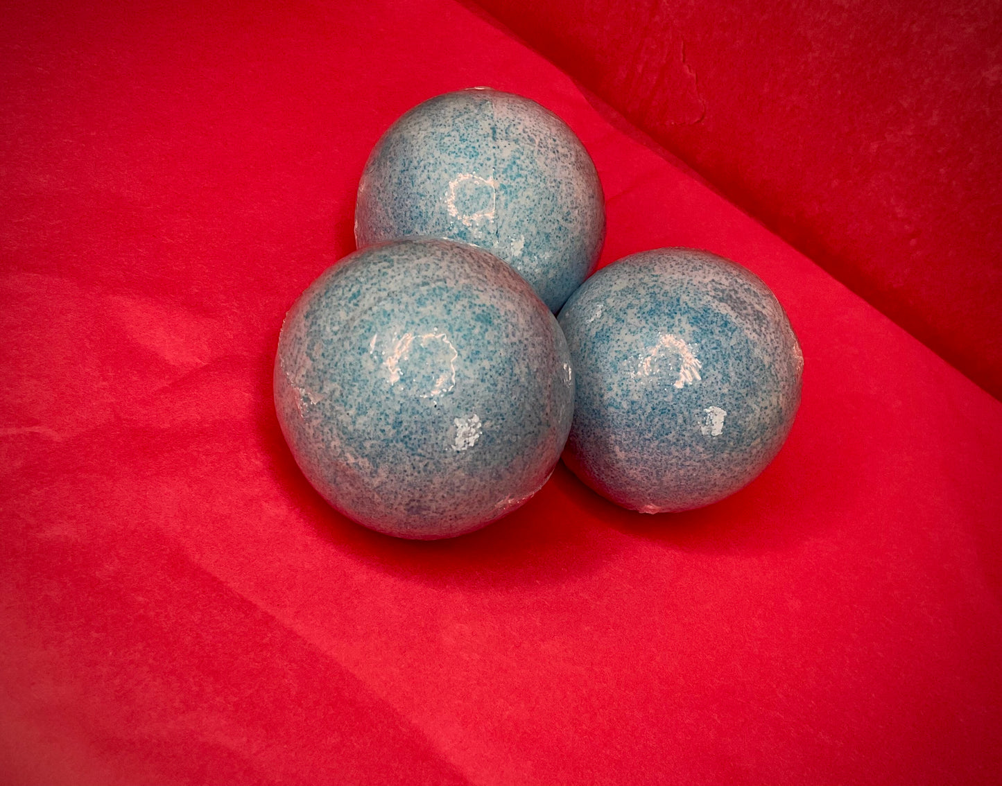 Boule de bain 125g effervescente parfum Blue Diamond