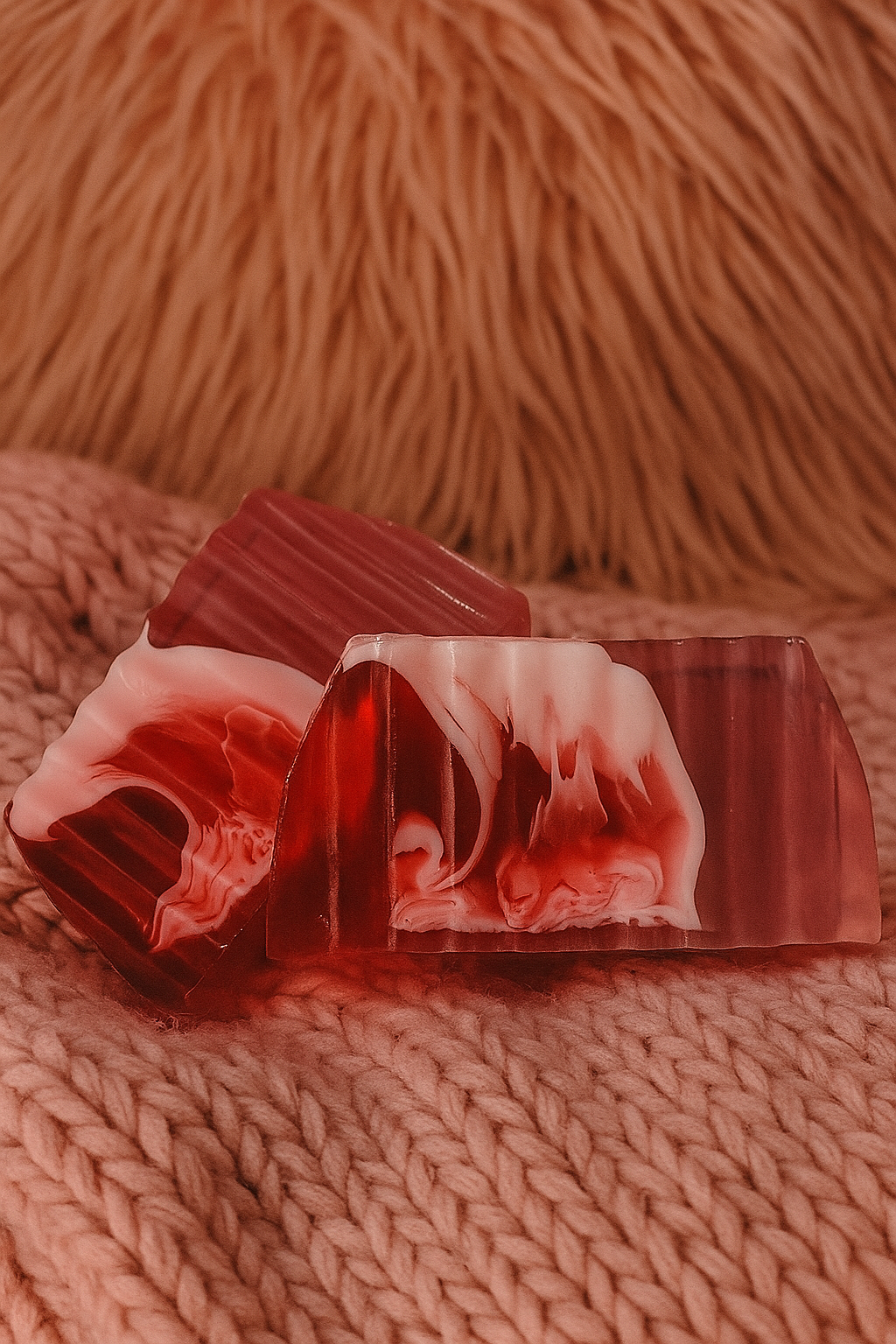 Tranche de savon parfum Amor