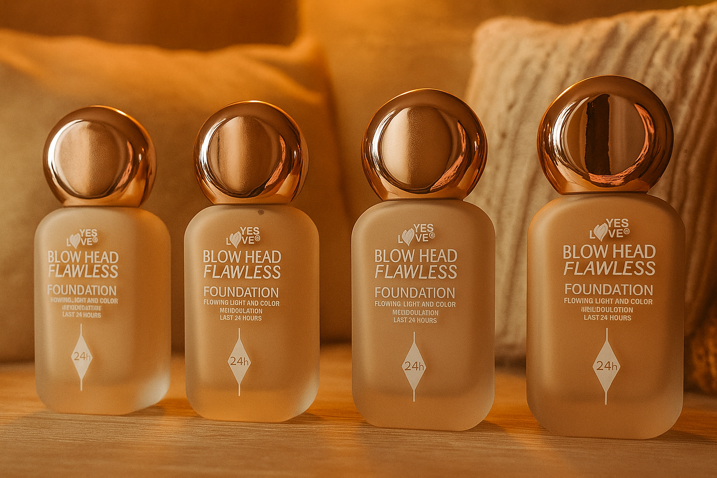 fond de teint Blow Head Flawless 24h