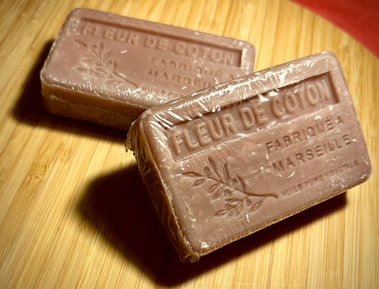 Savon de Marseille parfum Fleur de coton