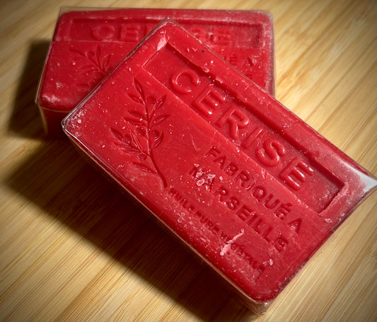 savon de Marseille parfum cerise